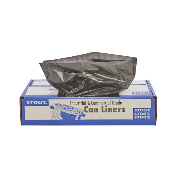 Stout By Envision 7 gal - 10 gal Trash Bags, Brown/Black, 250 PK T2424B10 - main